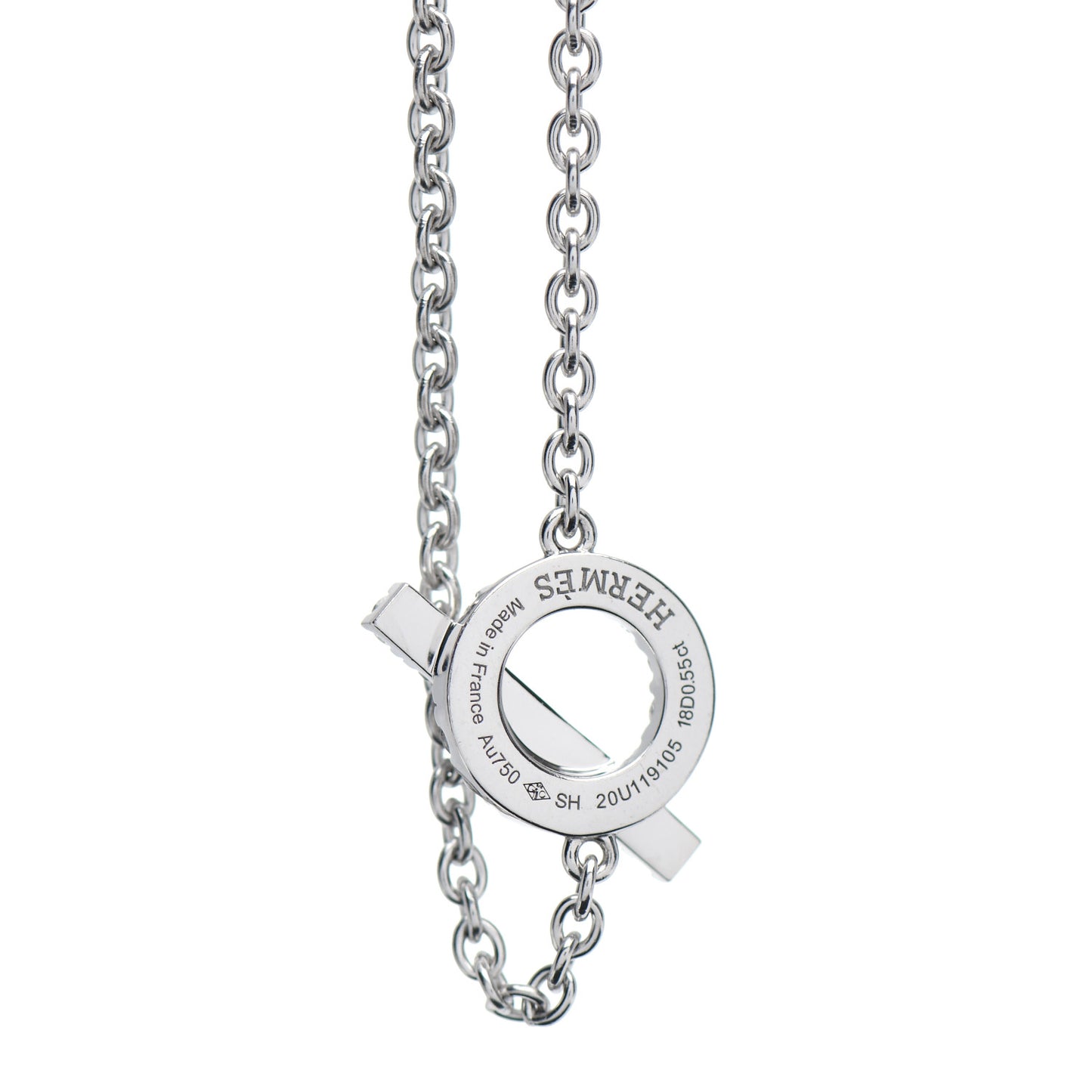 18K White Gold Diamond Finesse Bracelet SH