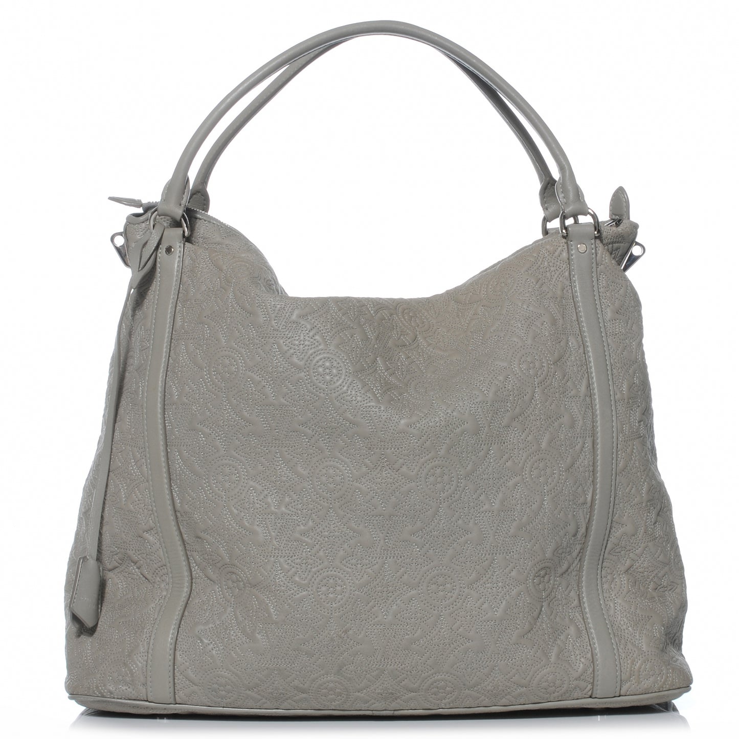 Monogram Lambskin Antheia IXIA GM Gris Clair