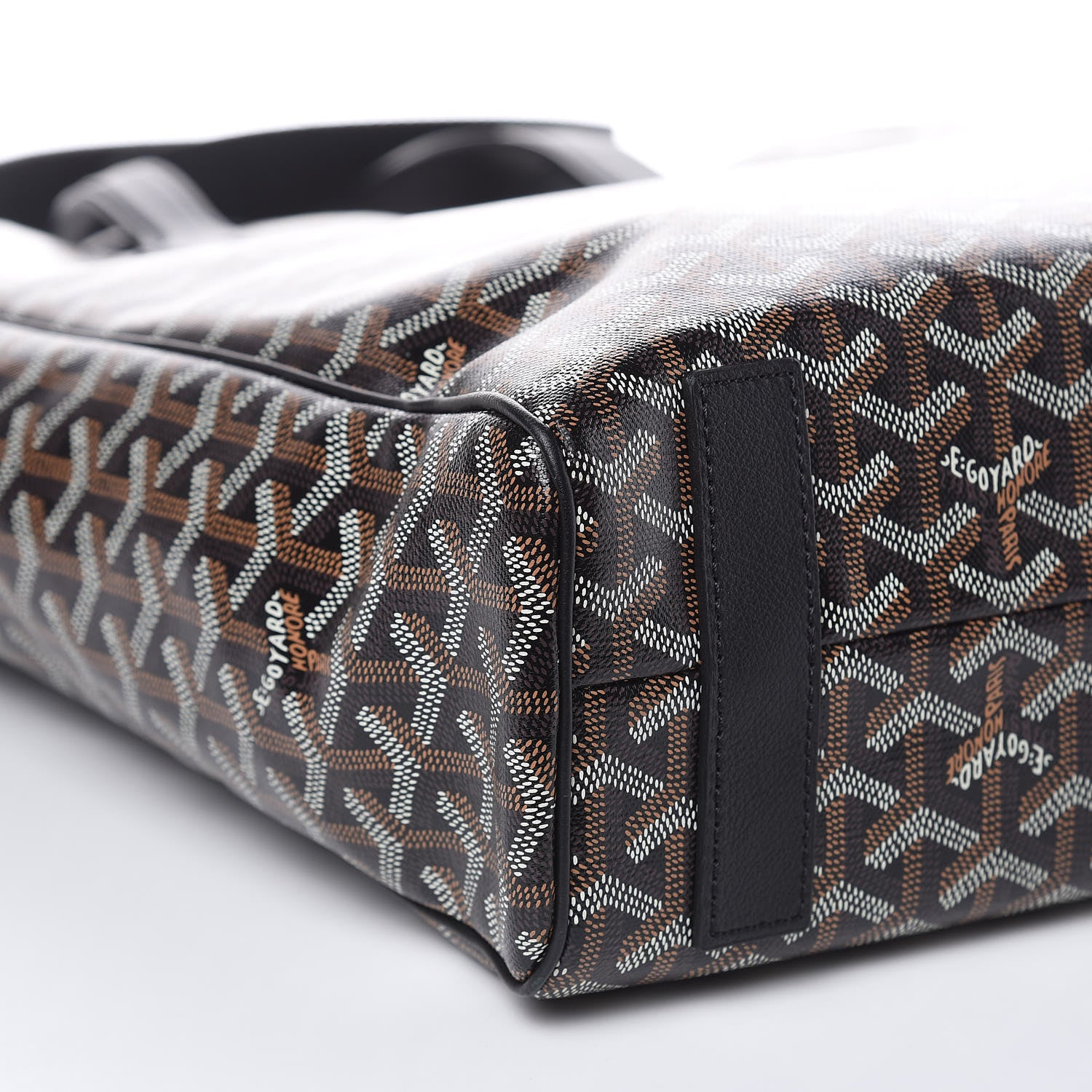 Goyard Goyardine Voltaire III Tote Black 7 of 11
