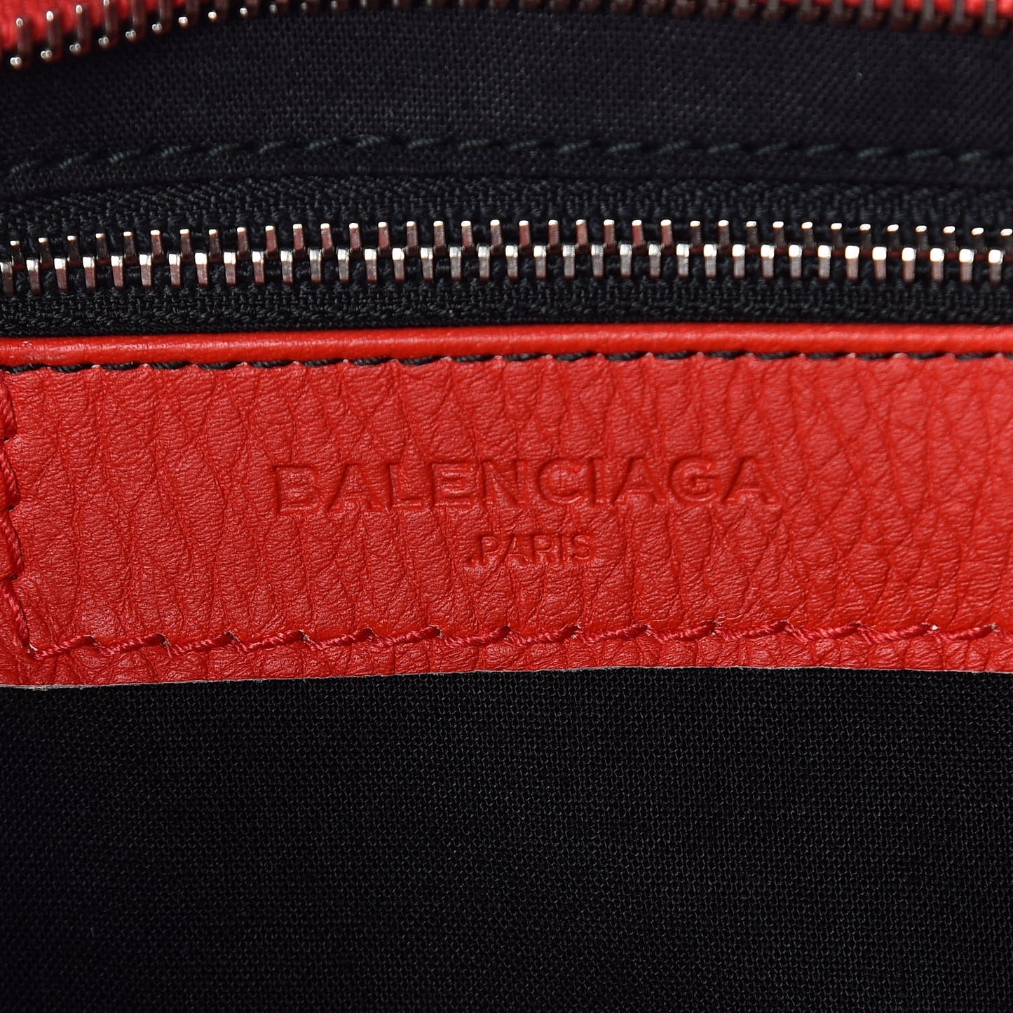 Supple Grained Calfskin Classic Silver Hardware Highlight City Rouge Fraise
