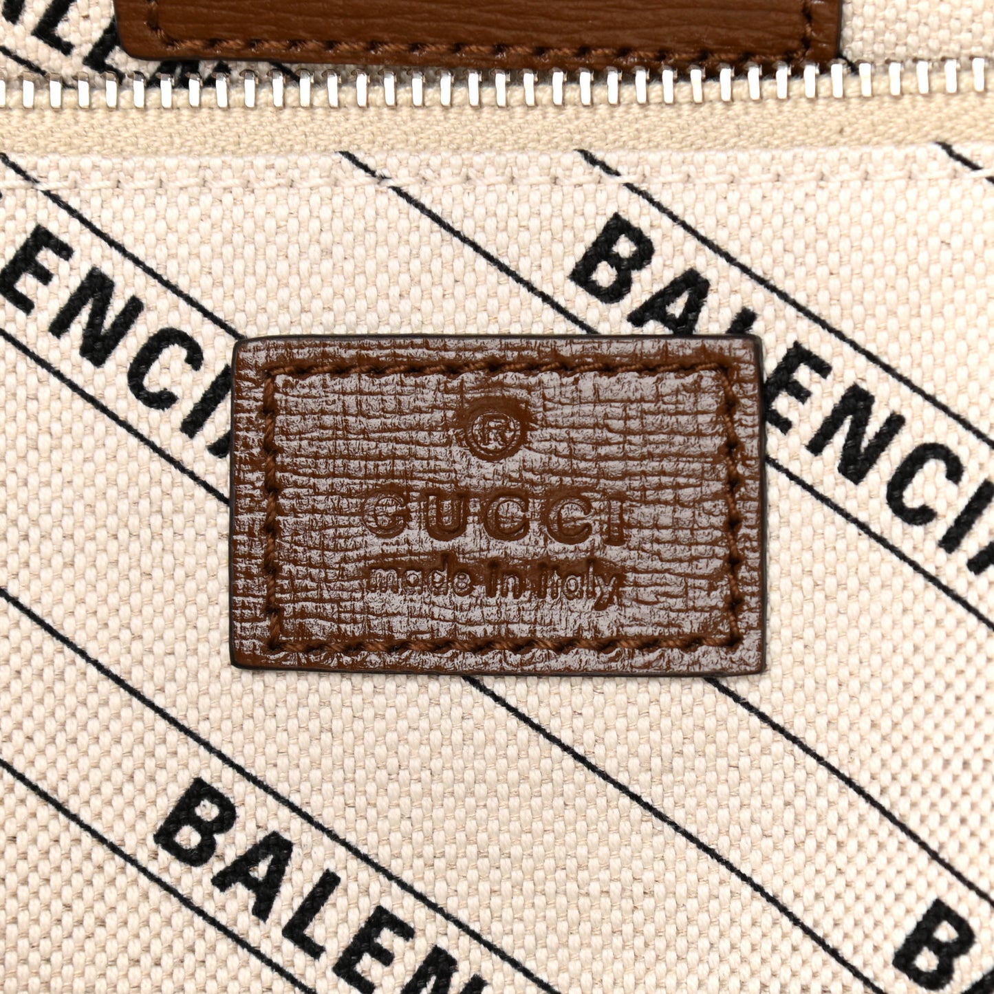 X GUCCI GG Monogram Azalea Calfskin Neo Classic Silver Hardware Medium City Beige Ebony Brown Sugar