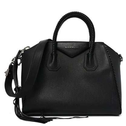 Givenchy Calfskin Braid Small Antigona Black 1 of 19