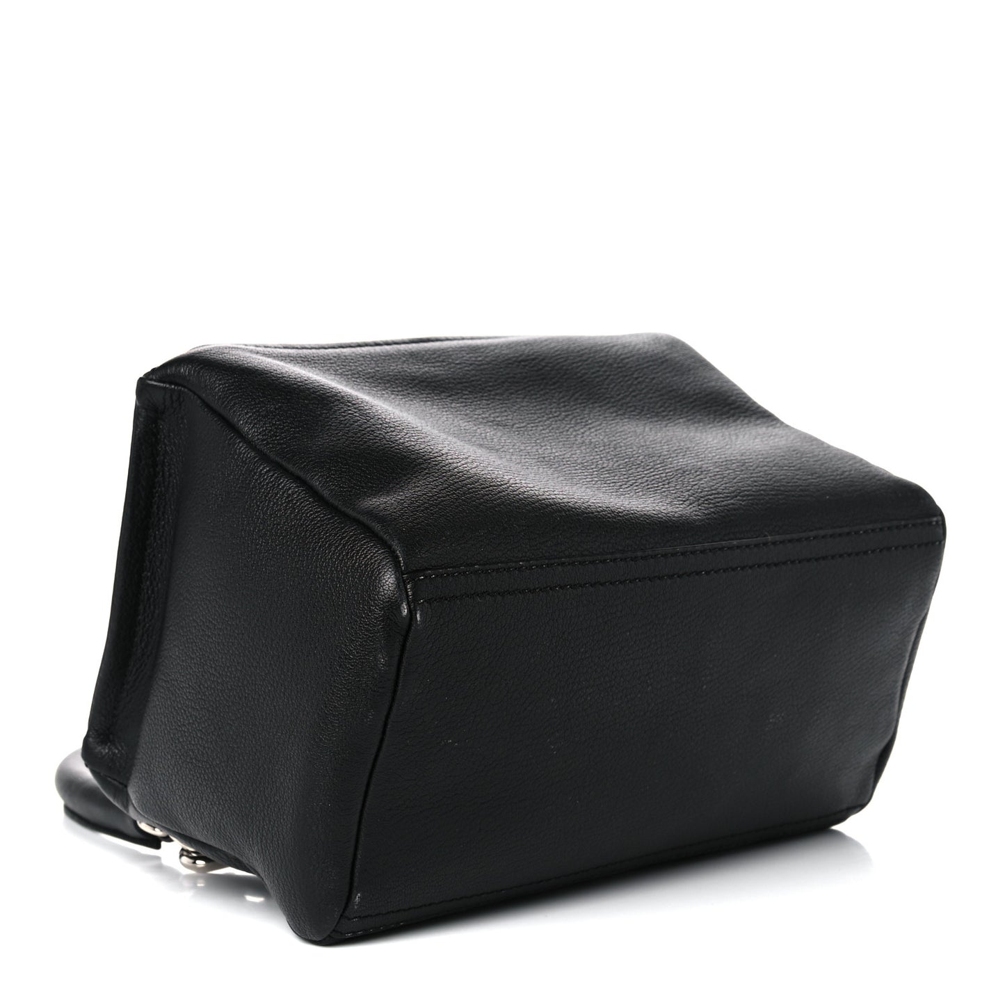 Sugar Goatskin Small Pandora Black