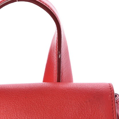 Givenchy Waxy Grained Calfskin Mini Pandora Pure Flap Bag Medium Red 13 of 19