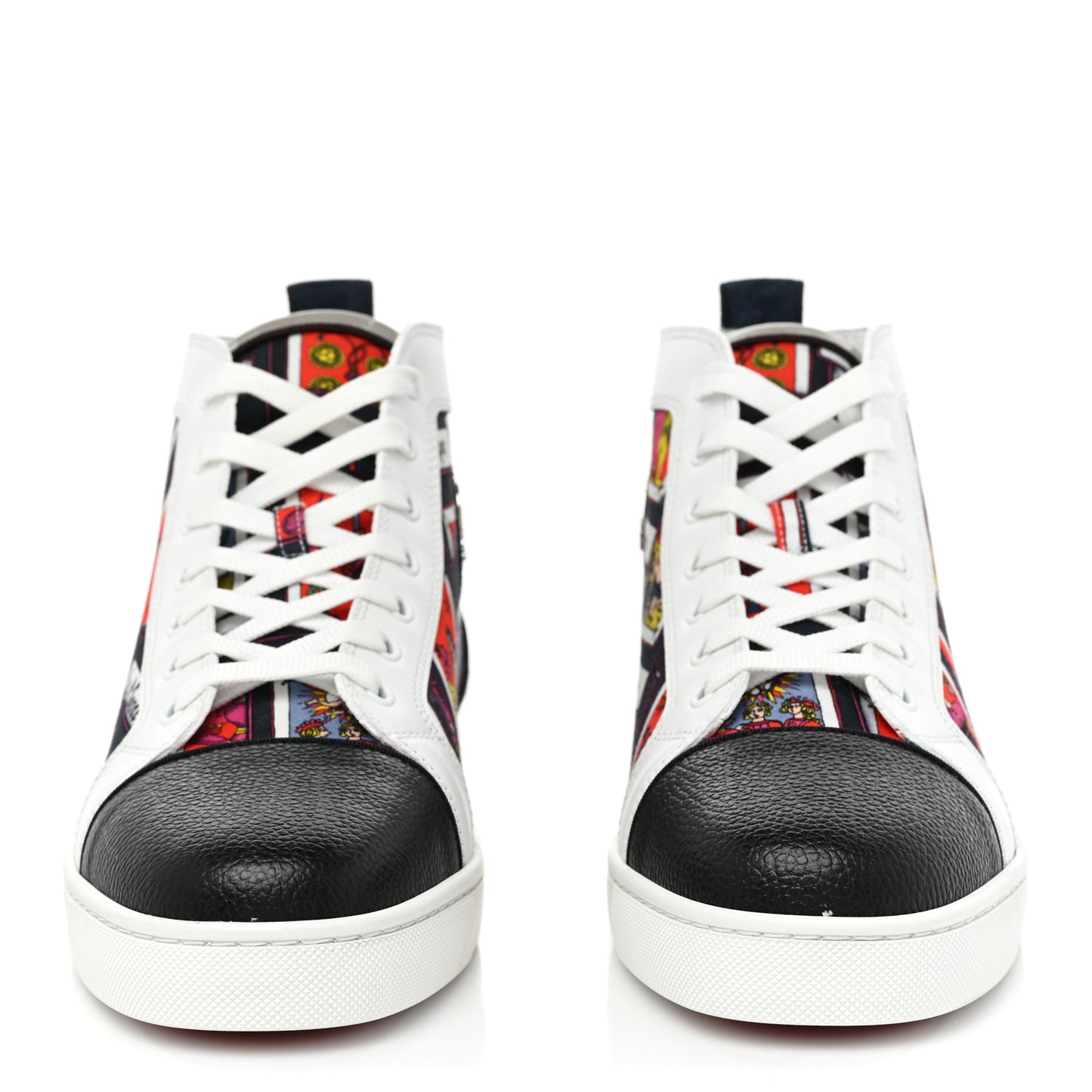 Suede Calfskin Mens Louis Orlato Flat Sneakers 42 Multicolor