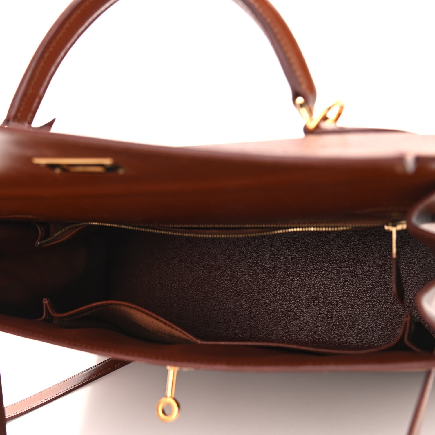 Hermes Box Kelly Sellier 32 Noisette 5 of 12