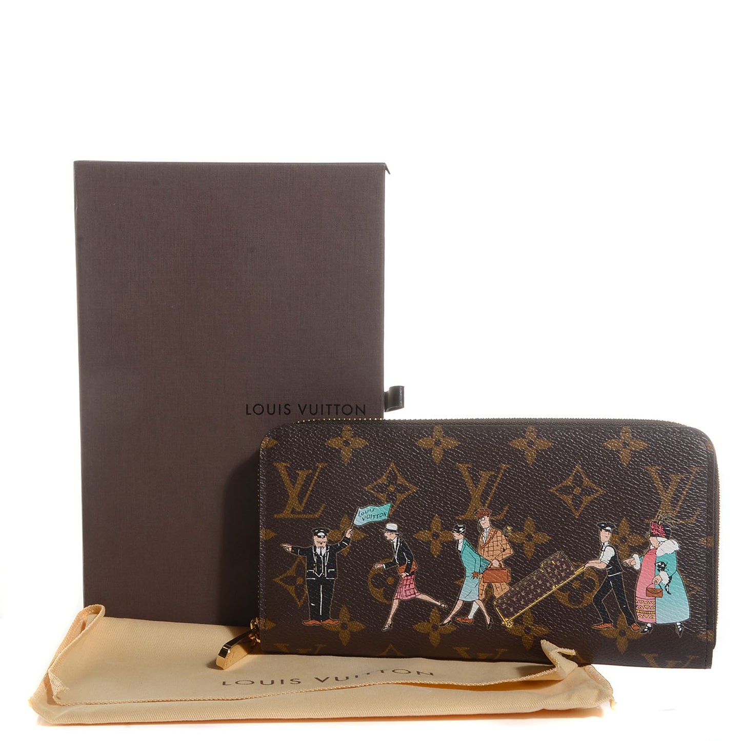 Monogram Illustre Zippy Wallet Rose