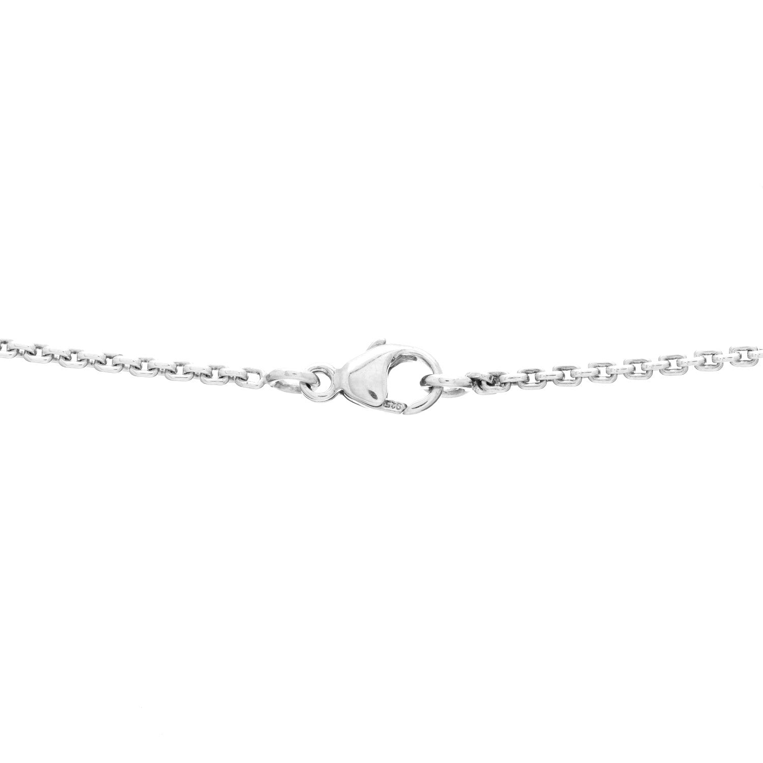 Louis Vuitton Sterling Silver Lockit Necklace 4 of 6
