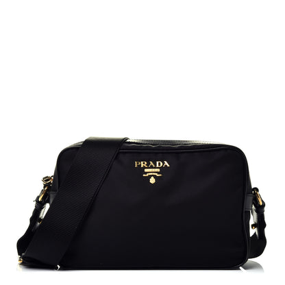 Prada Tessuto Nylon Soft Calf Camera Bag Black 1 of 9