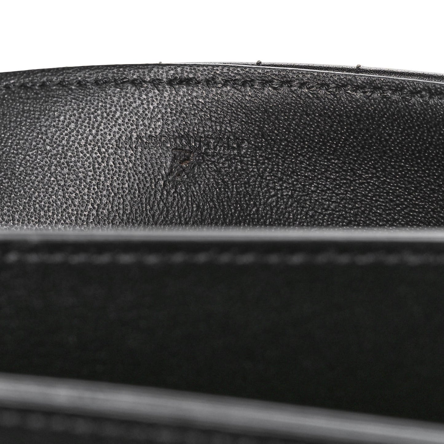 Calfskin Quilted Medium C Bag Black