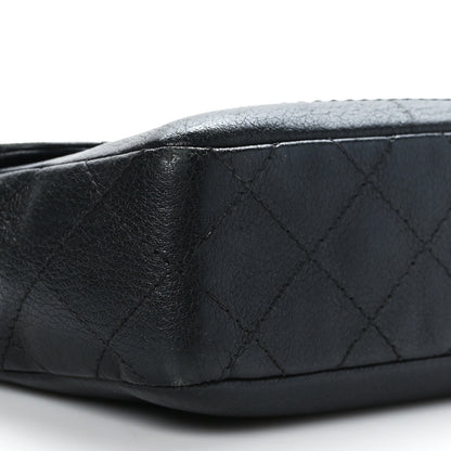 Chanel Goatskin Quilted Coco Curve Flap Messenger Flap Black 8 of 9