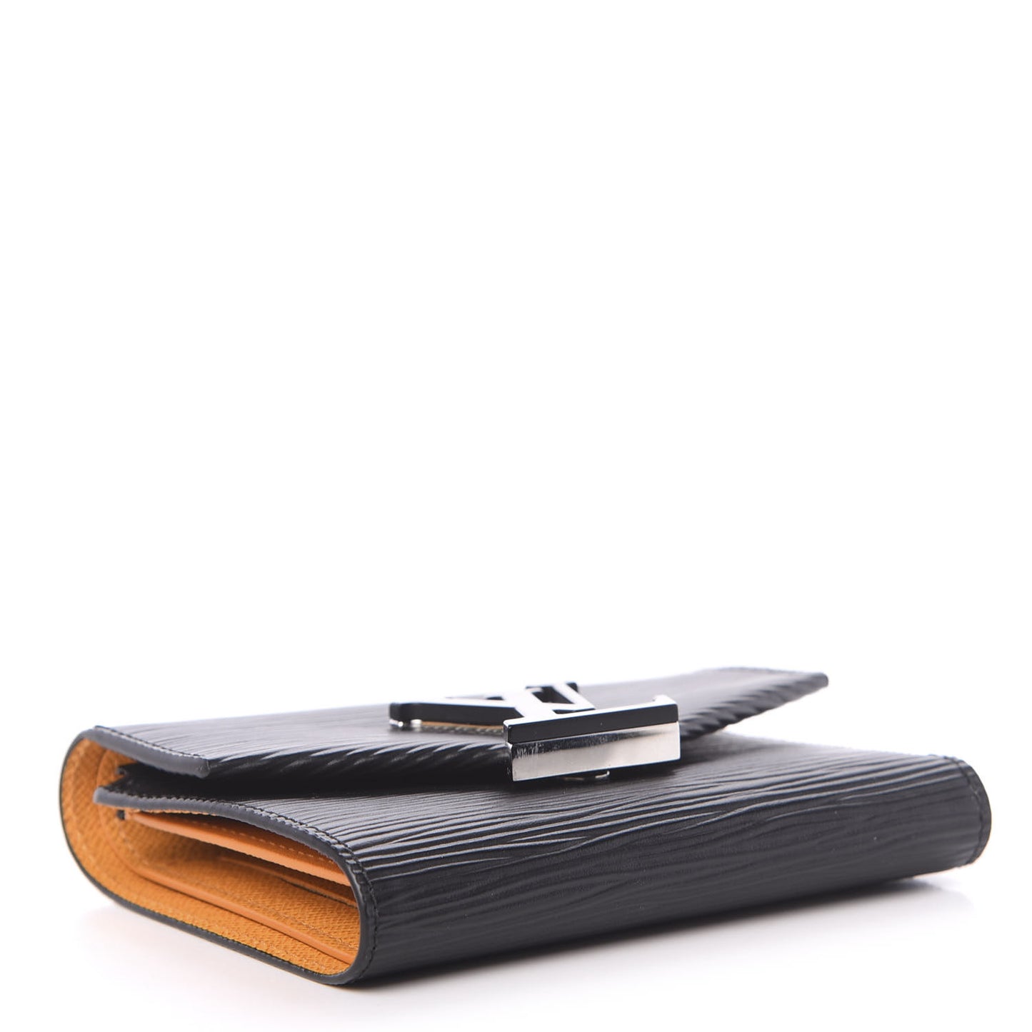 Epi Grenelle Compact Wallet Black