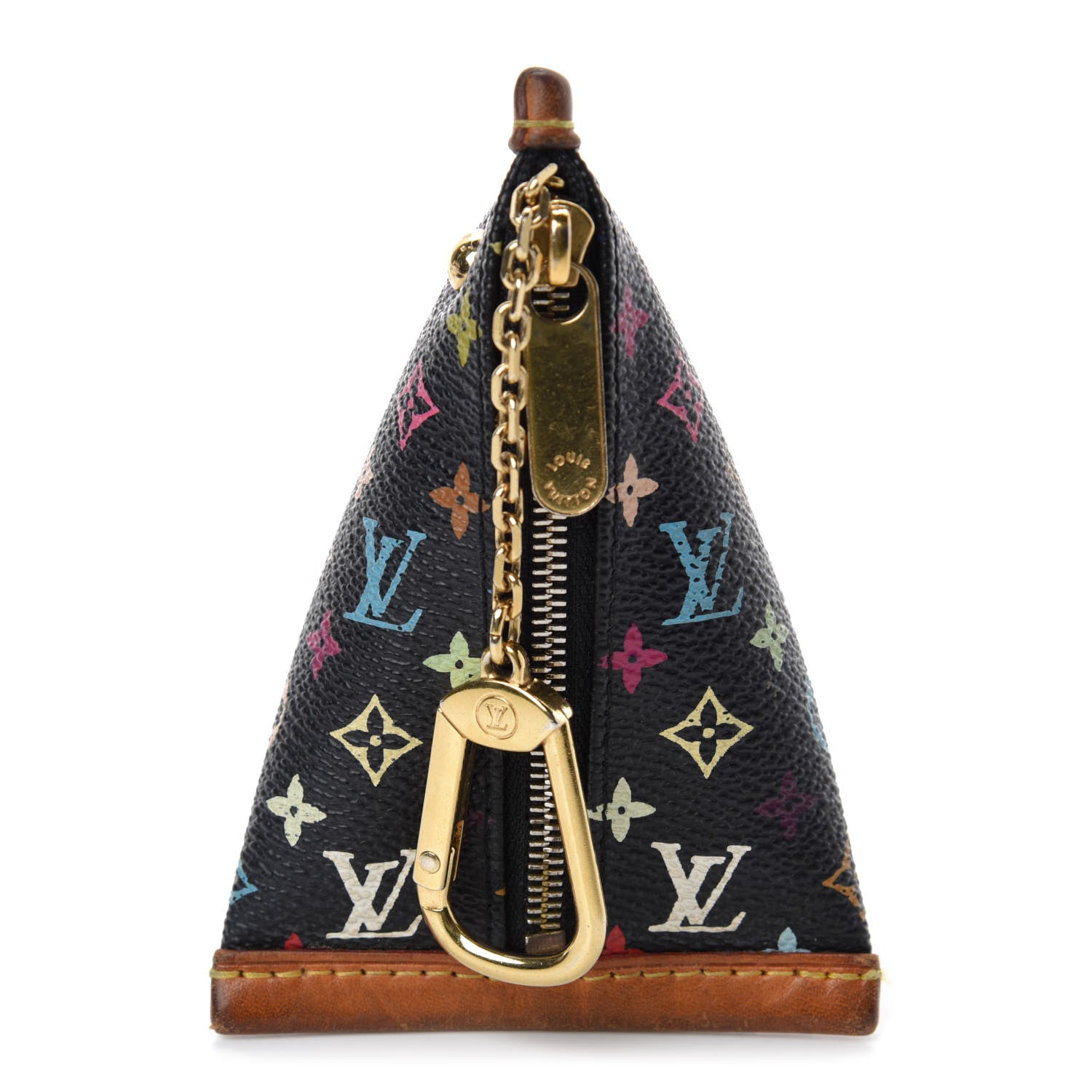 Louis Vuitton Monogram Multicolor Berlingot Coin Purse Black 1 of 6