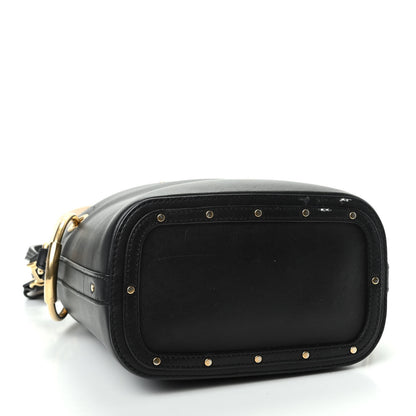Chloe Smooth Calfskin Small Roy Bucket Bag Black 4 of 10