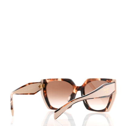 Prada Acetate Sunglasses SPR 15W-F Tortoise Caramel Powder Pink 4 of 8