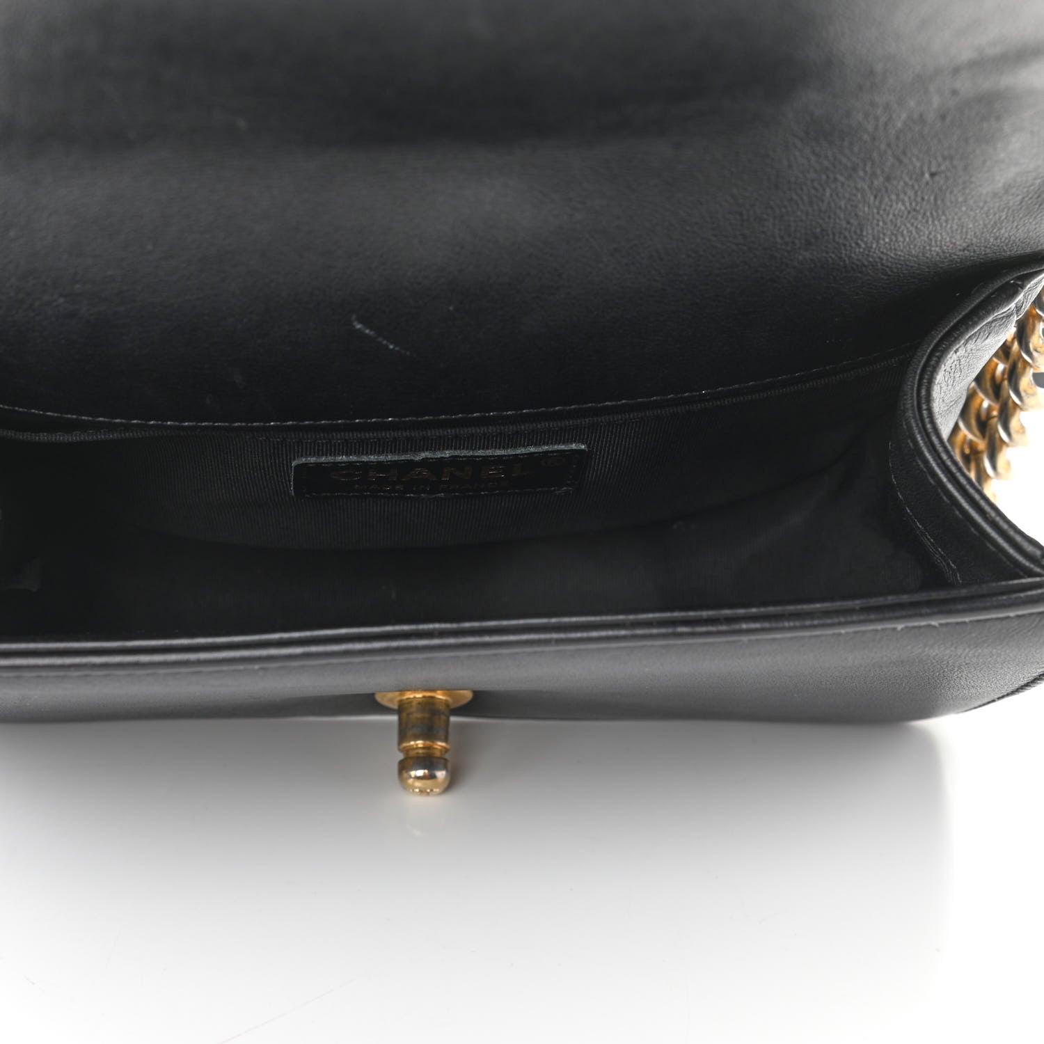 Chanel Calfskin Quilted Small Boy Flap Black 6 of 10