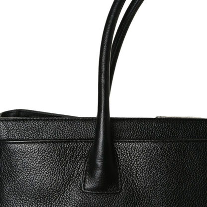 Chanel Calfskin Cerf Executive Shopper Tote Black 15 of 17