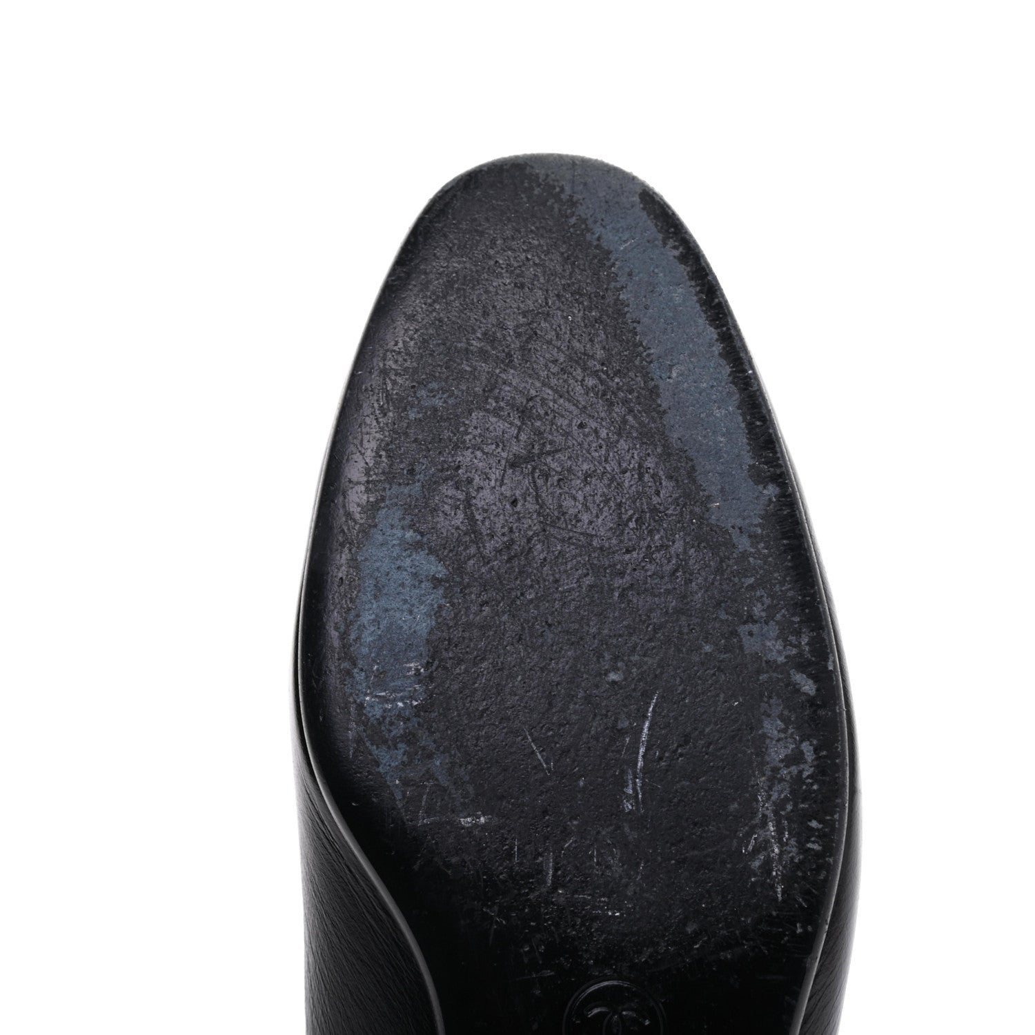 Chanel Lambskin CC Loafers 39 Black 11 of 19