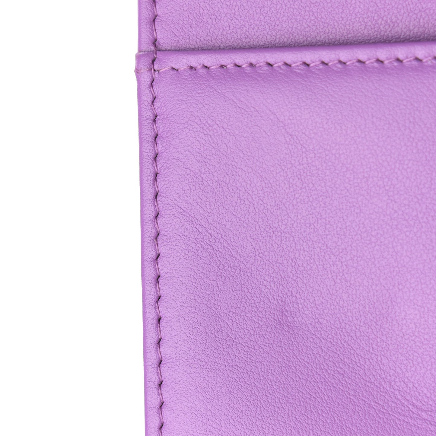 Caviar Quilted Boy Wallet On Chain WOC Purple