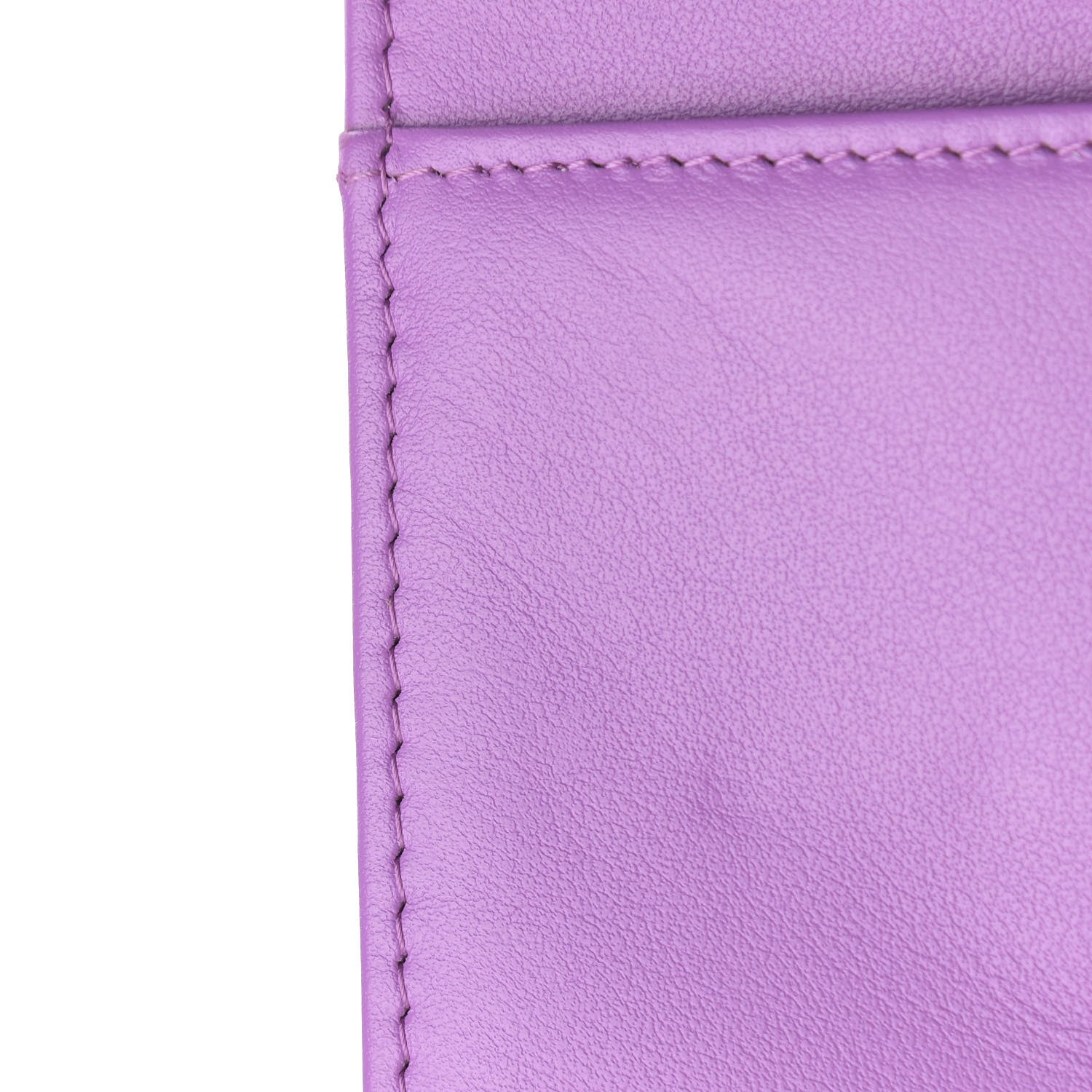 Chanel Caviar Quilted Boy Wallet On Chain WOC Purple 11 of 11