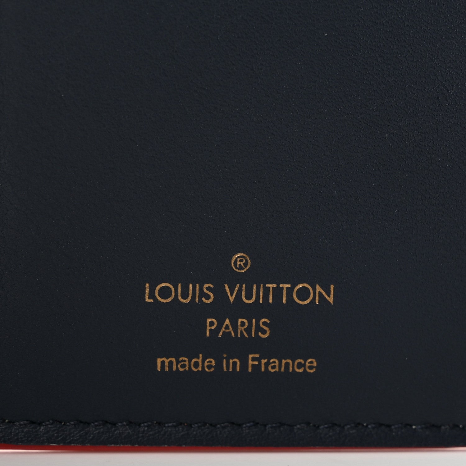Louis Vuitton Taurillon Capucines Compact Wallet Marine Rouge 6 of 7