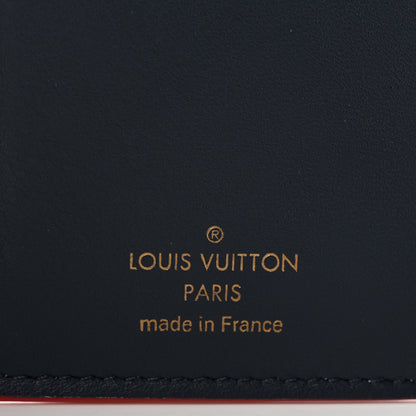 Louis Vuitton Taurillon Capucines Compact Wallet Marine Rouge 6 of 7