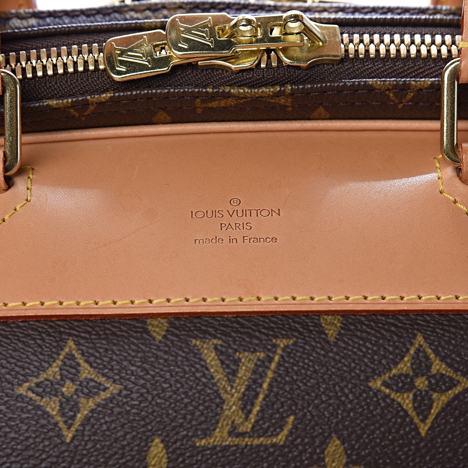 Louis Vuitton Monogram Alize 2 Compartment Luggage Travel Bag 8 of 11
