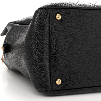Chanel Caviar Quilted Petit Timeless Tote PTT Black 8 of 10