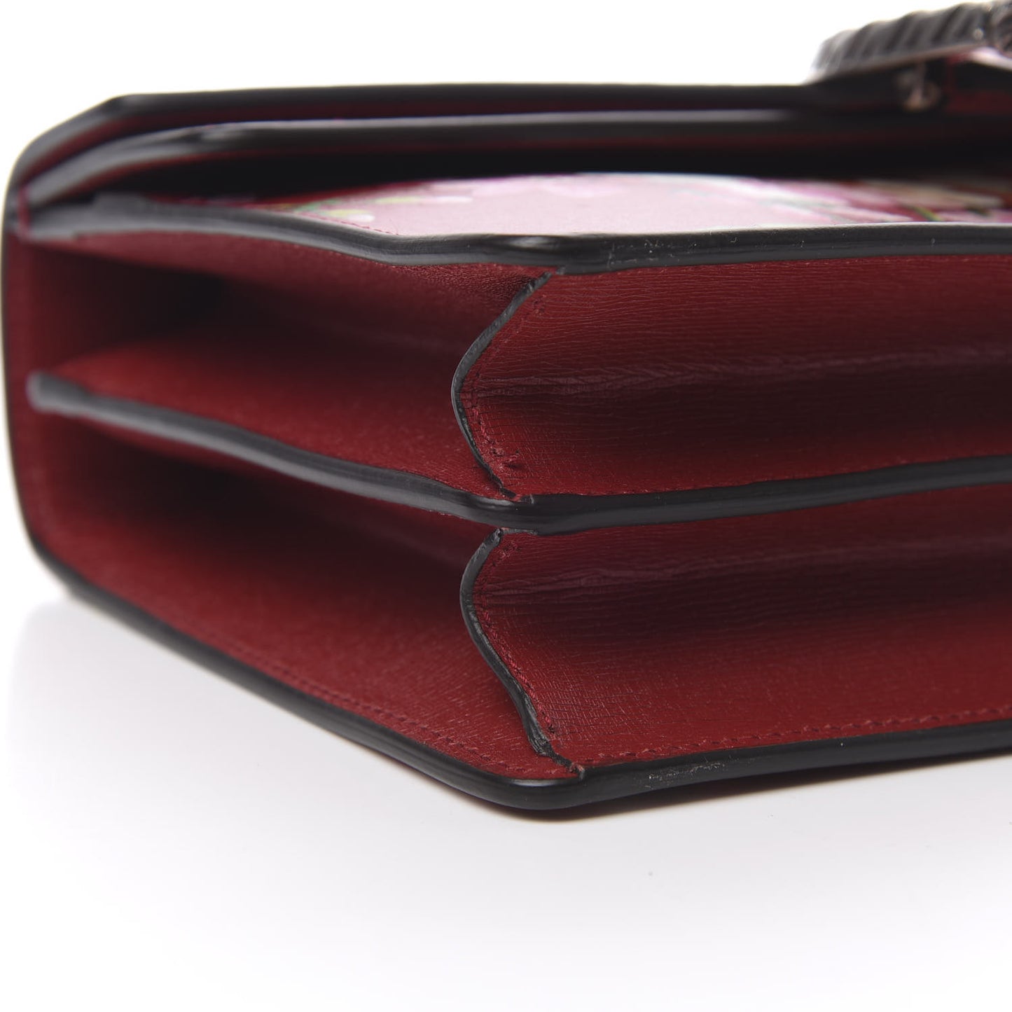 Calfskin Blooms Print Small Dionysus Shoulder Bag Romantic Cherry Multicolor