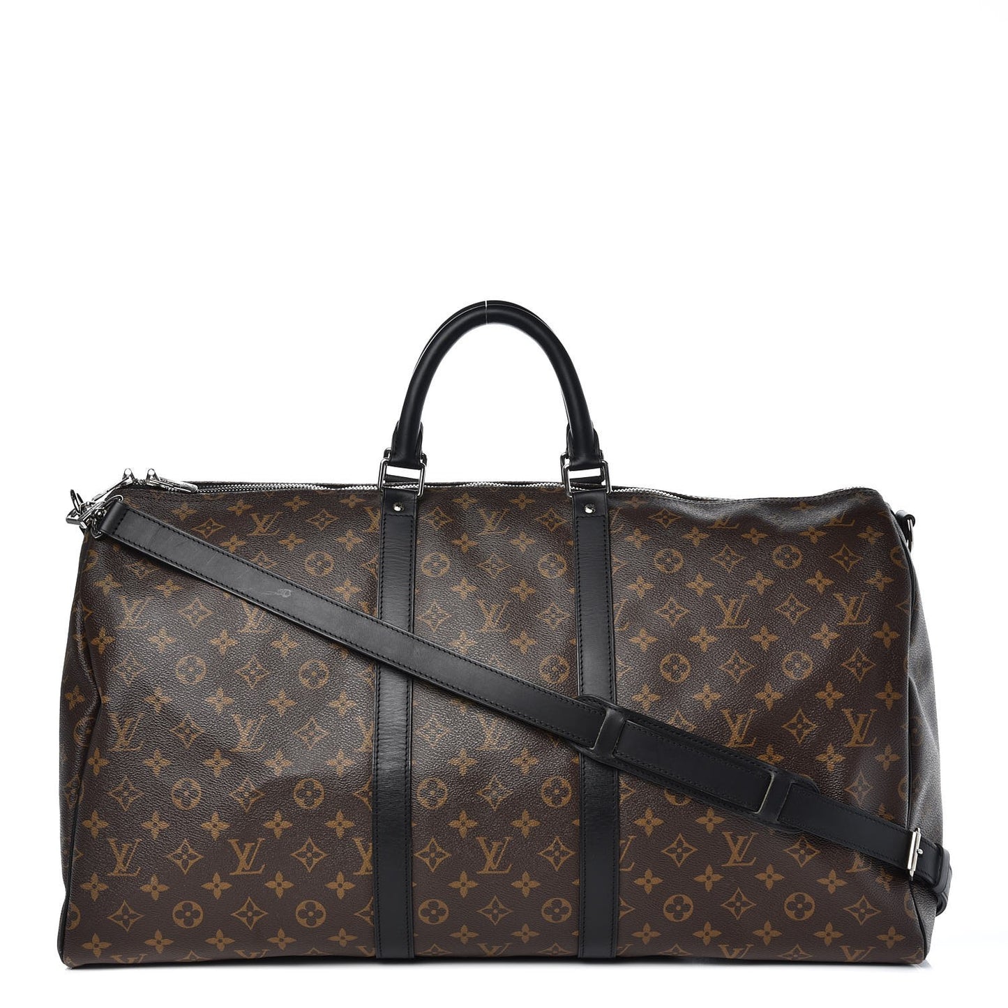 Monogram Macassar Keepall Bandouliere 55