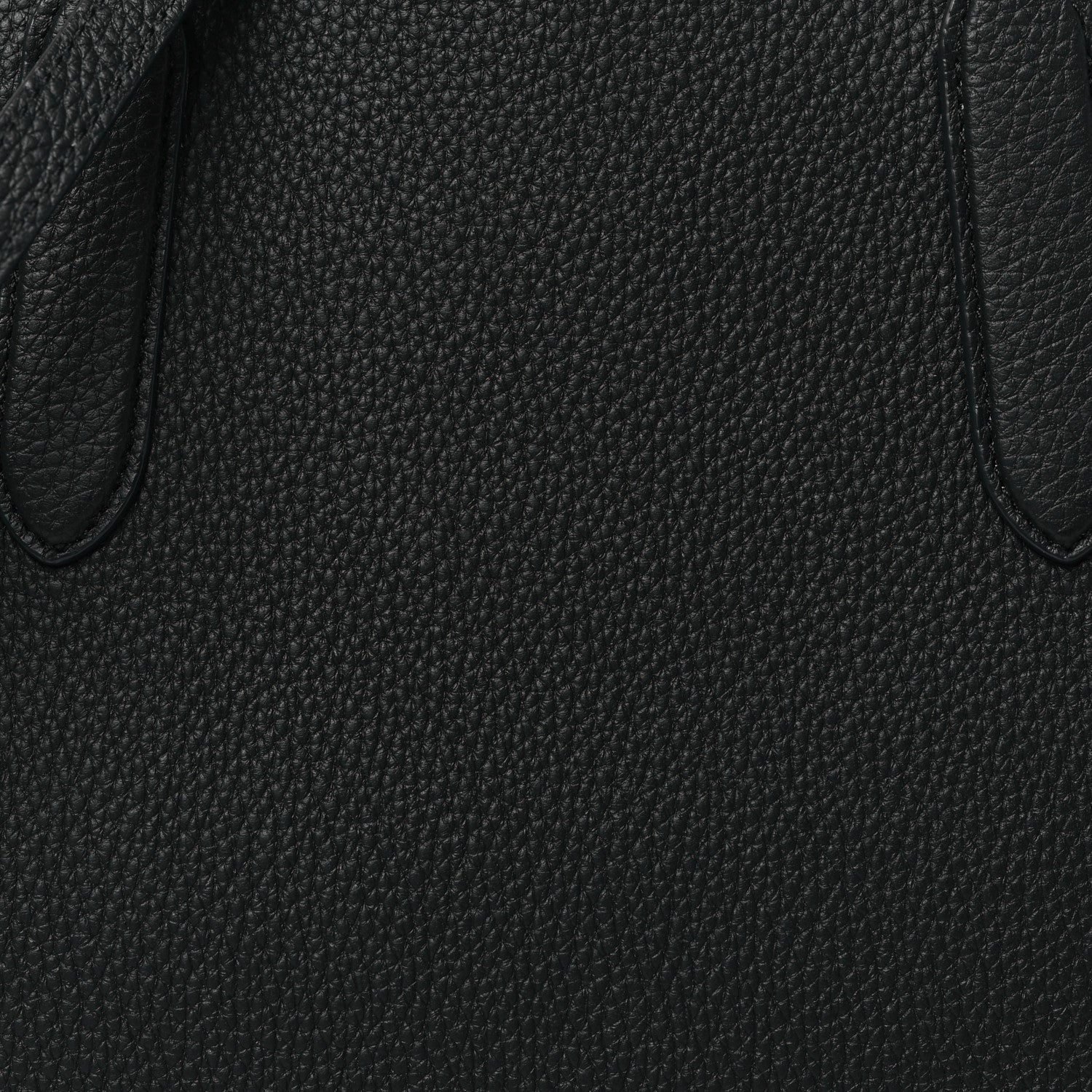 Loro Piana Grained Calfskin Medium Sesia Black 8 of 10