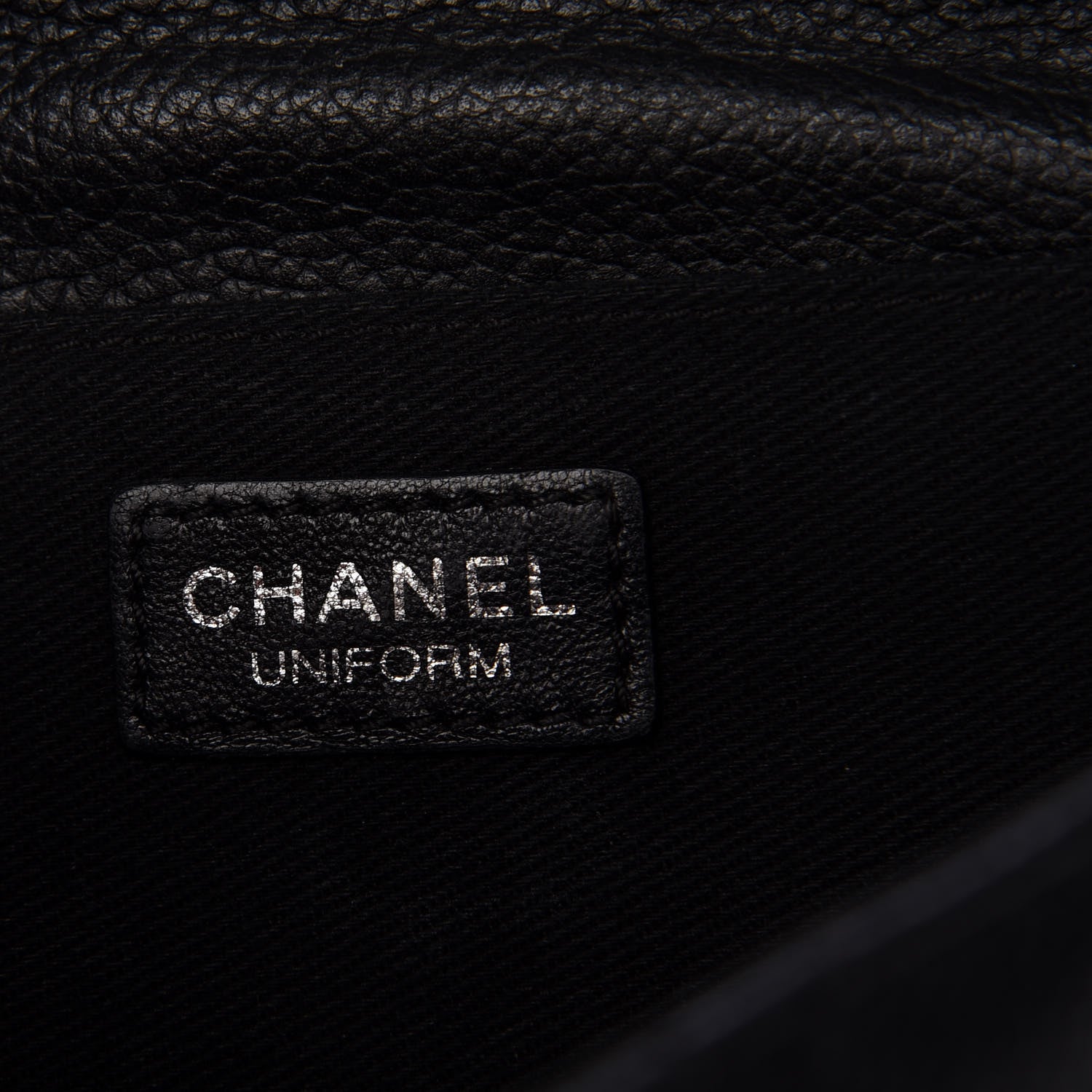 Chanel Grained Calfskin Quilted 2.55 Reissue Flap Belt Bag Clutch Black 6 of 12