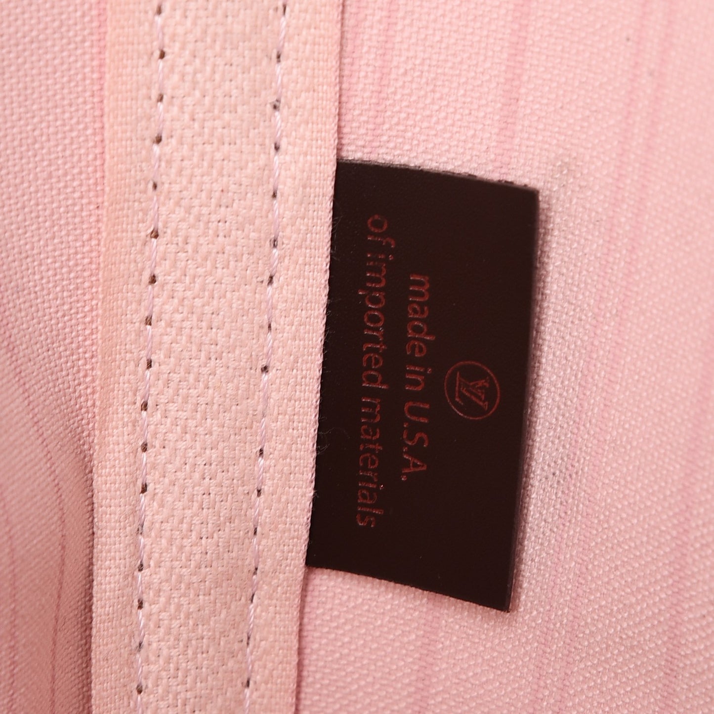 Damier Ebene Neo Neverfull MM Rose Ballerine