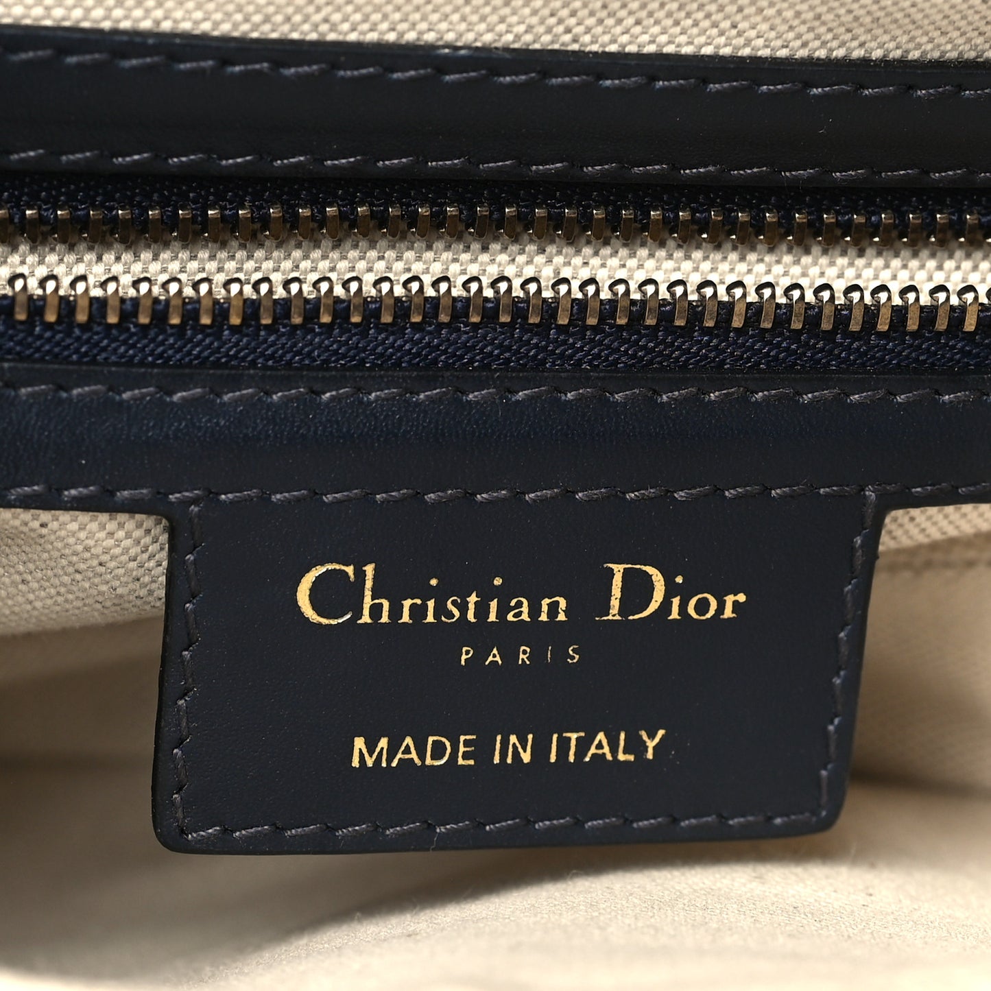 Oblique Saddle Bag Blue