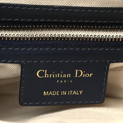 Christian Dior Oblique Saddle Bag Blue 6 of 10