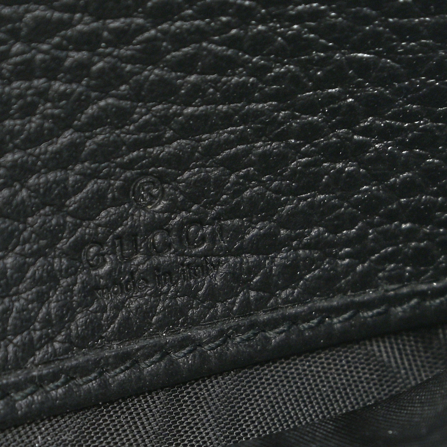 Dollar Calfskin GG Marmont Continental Wallet Black
