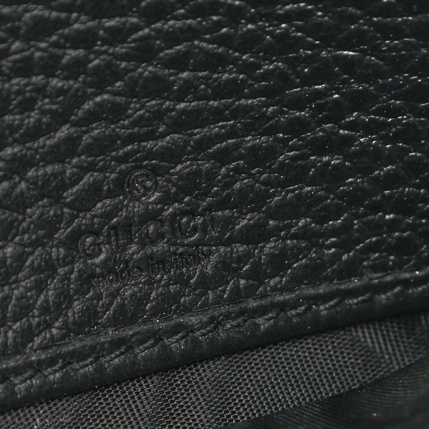Gucci Dollar Calfskin GG Marmont Continental Wallet Black 7 of 8