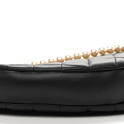 Chanel Lambskin Quilted All About Chains Hobo Black 16 of 21