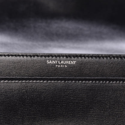 Saint Laurent Calfskin Large Monogram Sunset Black 8 of 11