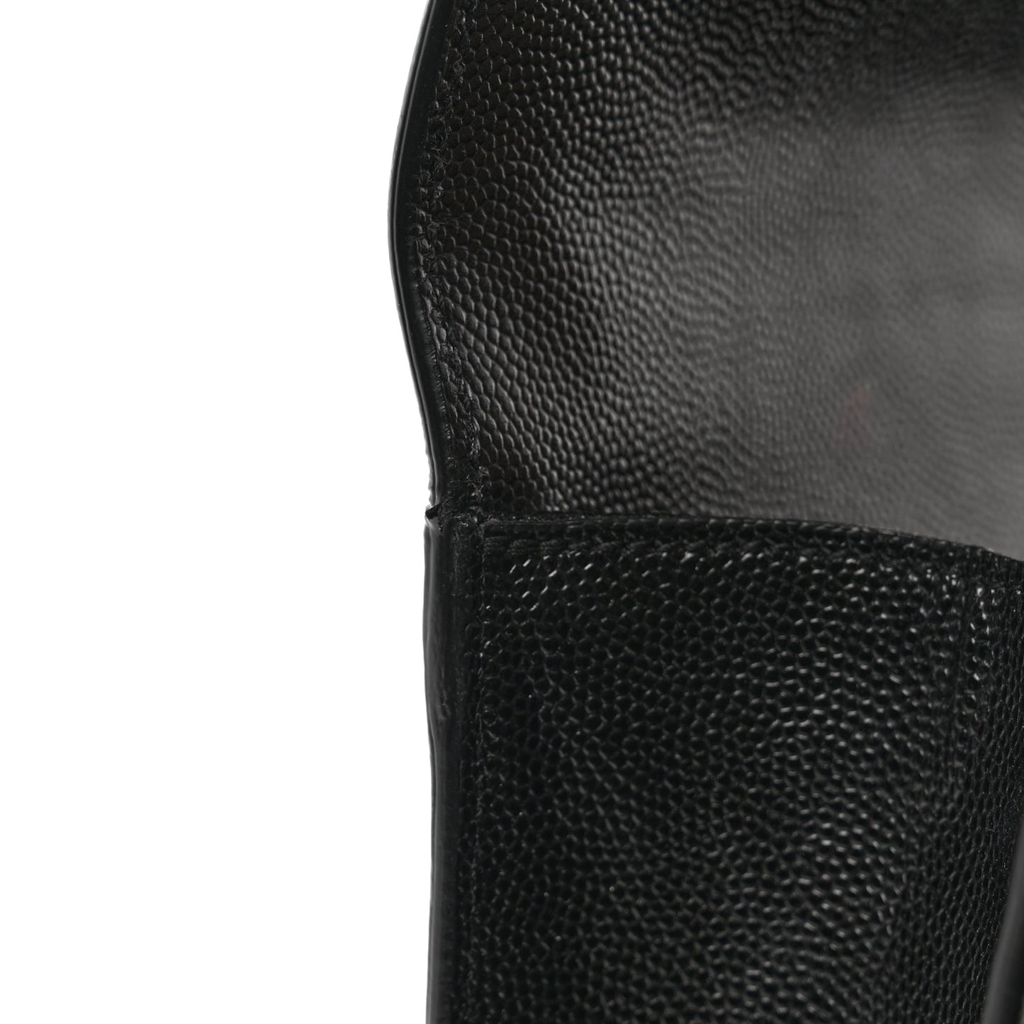 Grain De Poudre Monogram Cassandre Clutch Black