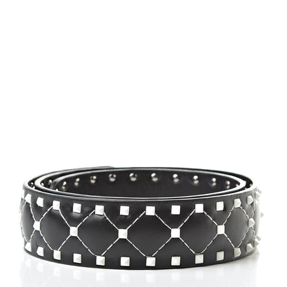 Valentino Garavani Lambskin Free Rockstud Spike Shoulder Strap Black 2 of 5