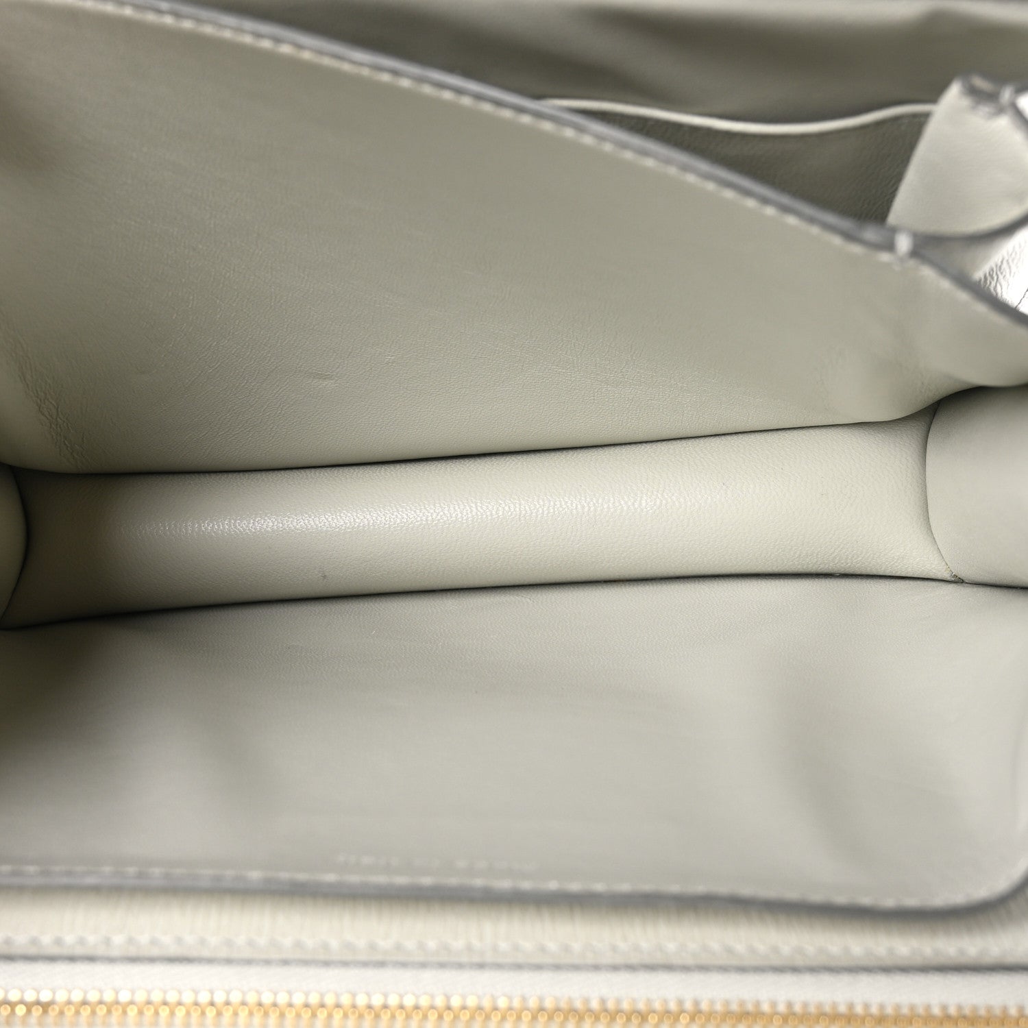 Celine Liege Calfskin Medium Classic Box Flap Bag Pale Grey 5 of 11