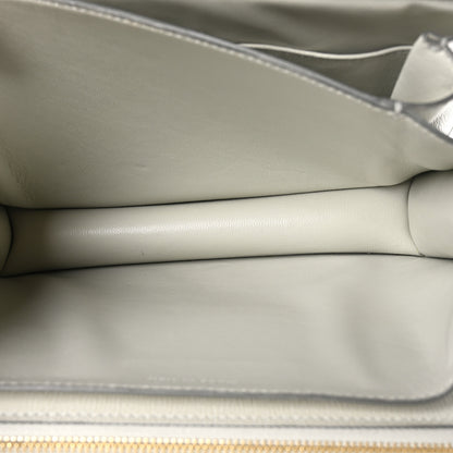 Celine Liege Calfskin Medium Classic Box Flap Bag Pale Grey 5 of 11
