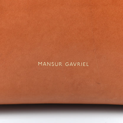 Mansur Gavriel Calfskin Mini Bucket Bag Cammello Rosa 12 of 14