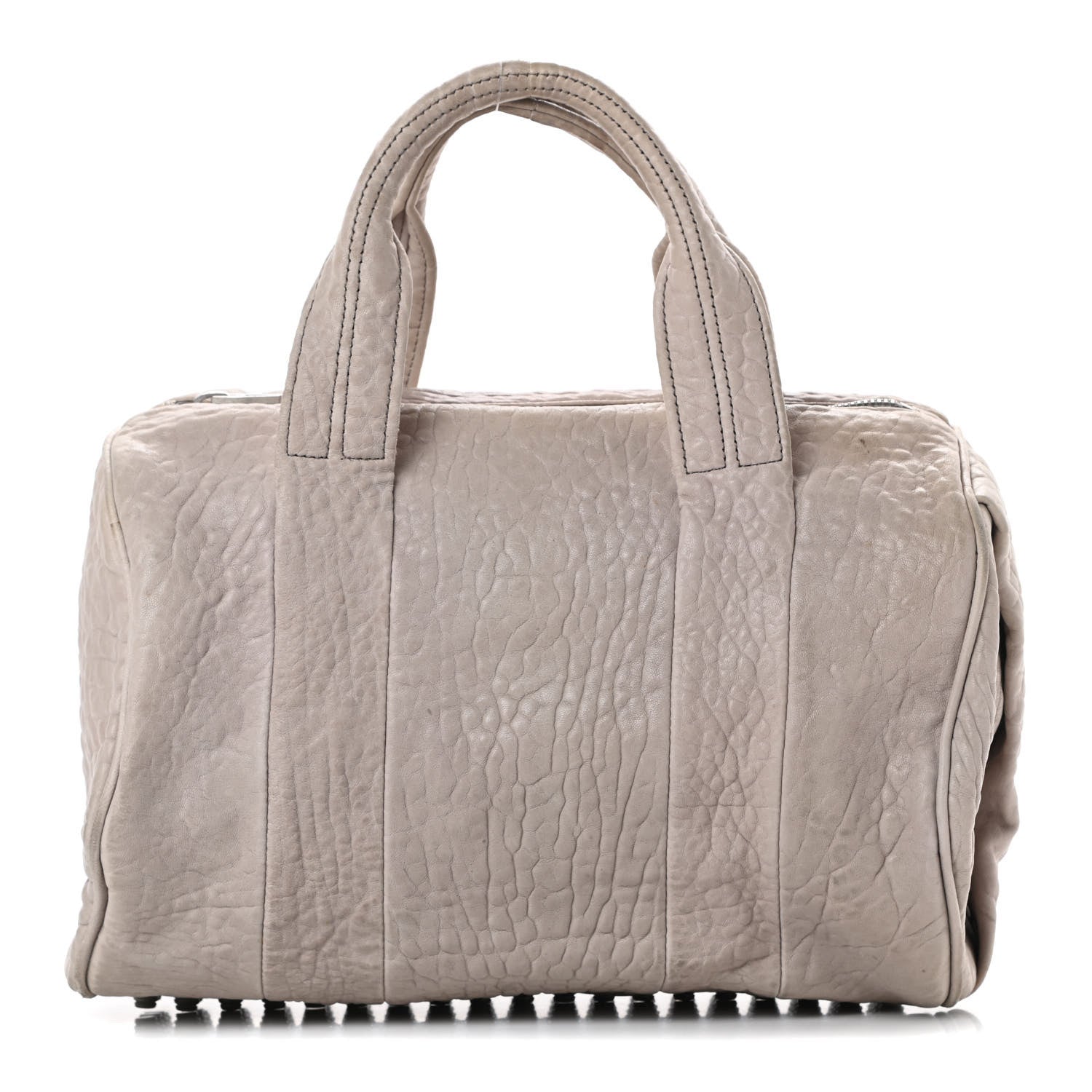 Alexander Wang Pebbled Lambskin Rocco Duffel Grey 1 of 16