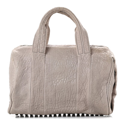 Alexander Wang Pebbled Lambskin Rocco Duffel Grey 1 of 16
