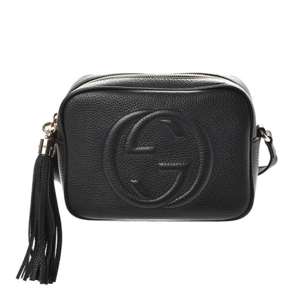 Gucci Pebbled Calfskin Small Soho Disco Bag Black 1 of 7