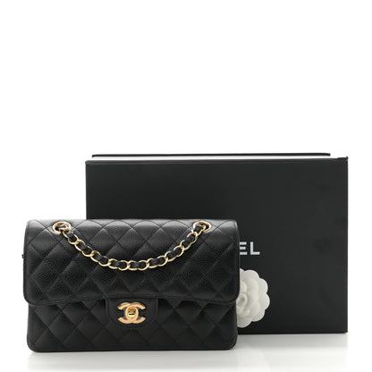 Chanel Caviar Quilted Small Double Flap Black 11 of 11