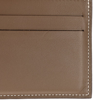 Hermes Swift Citizen Twill Card Case Etoupe 11 of 14