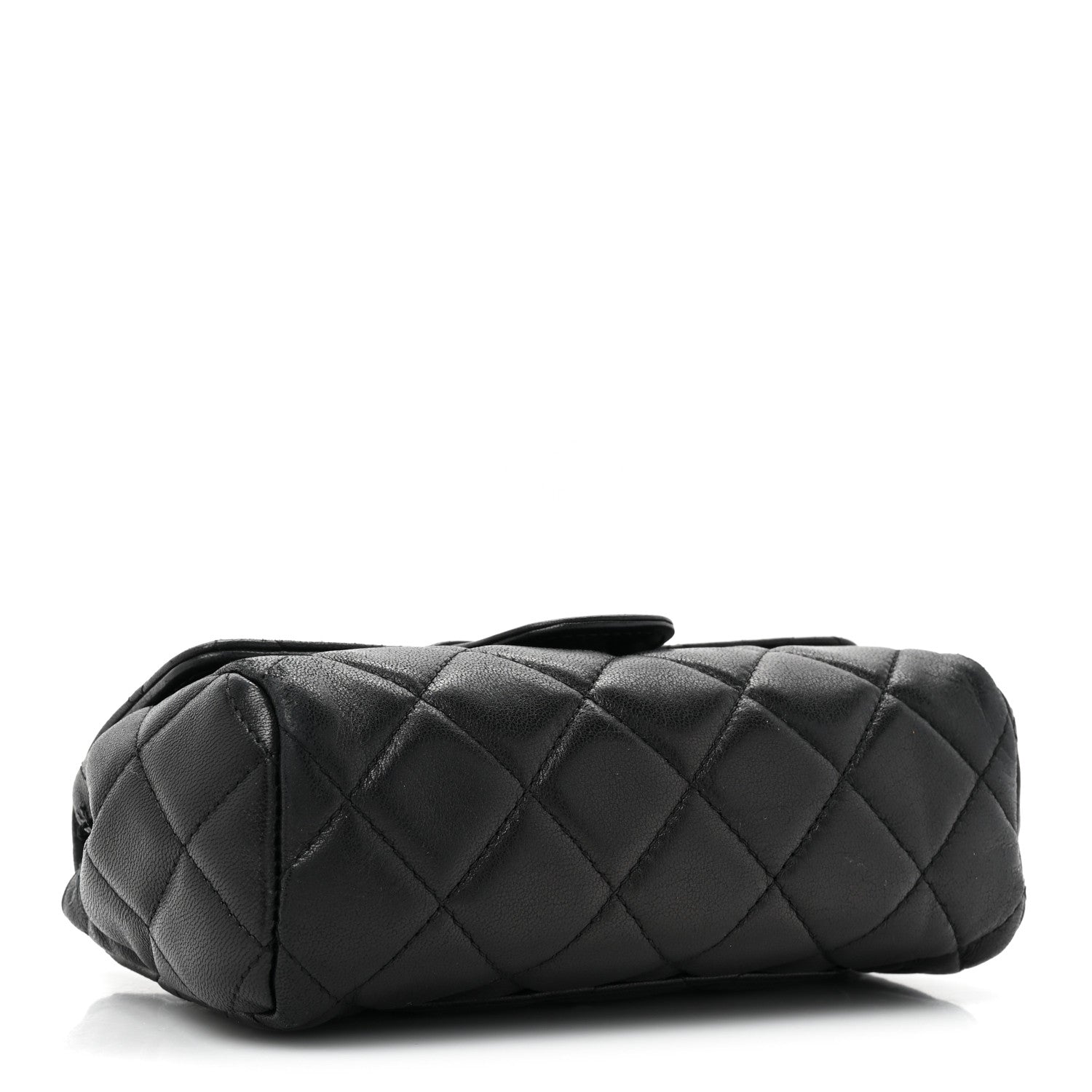 Chanel Lambskin Quilted Flap Cosmetic Case Black 4 of 17